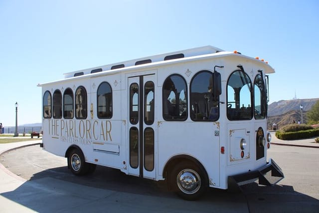 Luxury Hollywood Sightseeing Trolley Bus Tour in Los Angeles - Photo 1 of 6